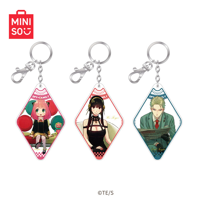 MINISO名创优品间谍过家家椅子系列亚克力角色挂件正版周边阿尼亚