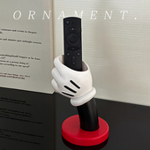 桌面遥控器收纳盒家用客厅茶几创意个性 饰摆件办公室高颜值笔筒 装