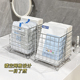 桌面化妆品收纳盒浴室卫生间洗手台护肤品收纳筐梳妆台面膜收纳架