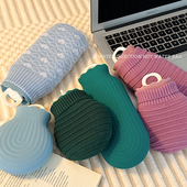 热水袋注水硅胶暖水袋热敷专用暖手宝学生加厚防爆可微波炉加热小