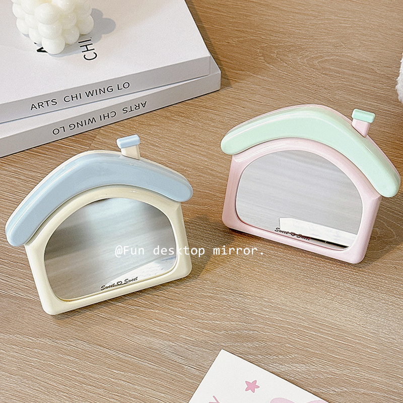 可爱学生宿舍便携小镜子