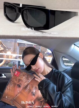 强烈推荐！26-1 出口国际外单 杨树林 猫眼太阳镜素颜发箍墨镜女