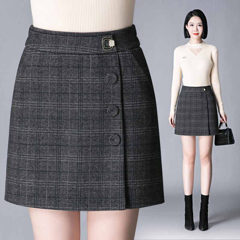 高腰短裙包臀百搭显瘦