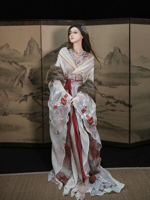 2025新款原创虞姬汉服半身裙