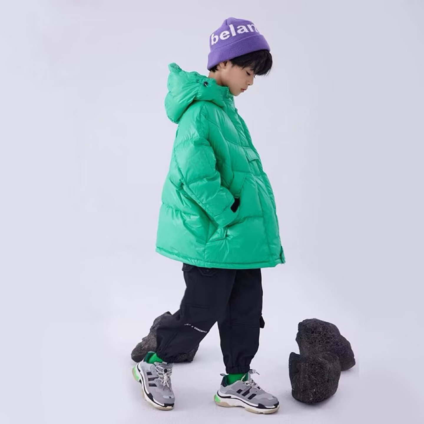 2082木家旗下带帽羽绒服童装冬款男女童加厚保暖服装外套中大童