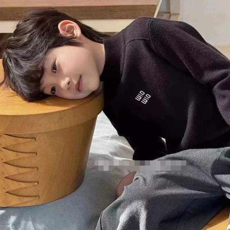 0628童家毛衣童装秋冬款男女童针织衫套头衫中童