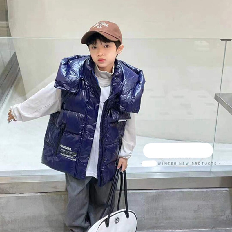 26009木家带帽羽绒服马甲背心童装秋冬款男女童保暖马夹中大童,童装/婴儿装/亲子装,羽绒马甲,淘宝优惠券,粉丝福利购,淘宝优惠卷