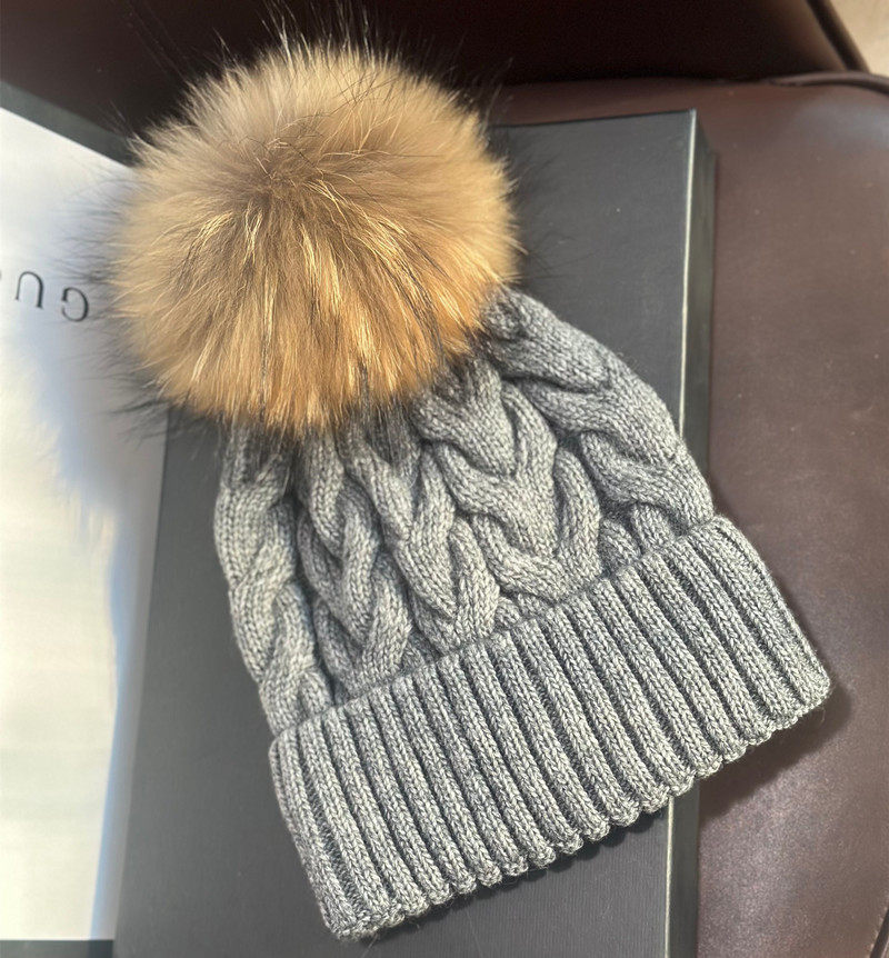 针织帽户外休闲女冬季羊绒