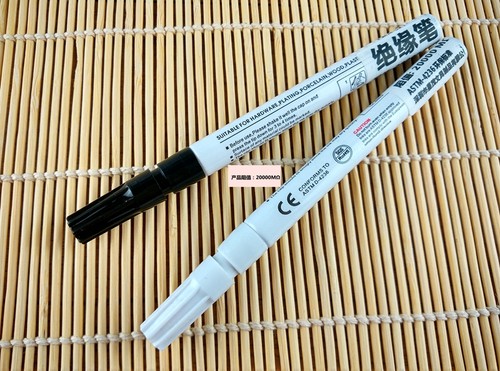 绝缘油漆笔黑色白色标记笔