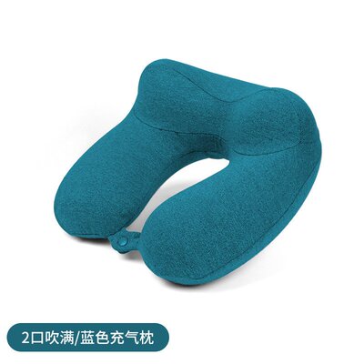 充气腰垫飞机旅行腰靠高铁便携腰枕长途护腰神器睡觉靠枕坐车枕头
