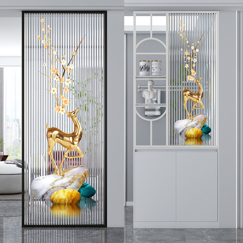 新款艺术画客厅卫生间屏风隔断墙