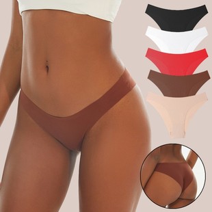 Panties Thin Seamless Style New Sexy Women Briefs Rise Mid