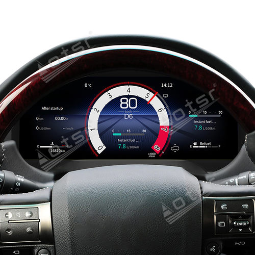 10-16款LEXUS雷克萨斯GX400/460老改新高清全液晶仪表盘车速表