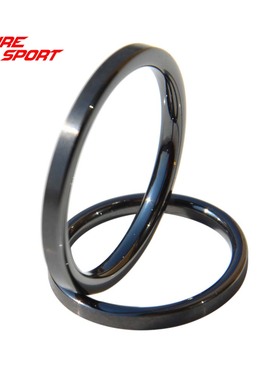 波腾SIC薄瓷环黑瓷环路亚竿导环陶瓷环中通竿改装鱼竿DIY配件