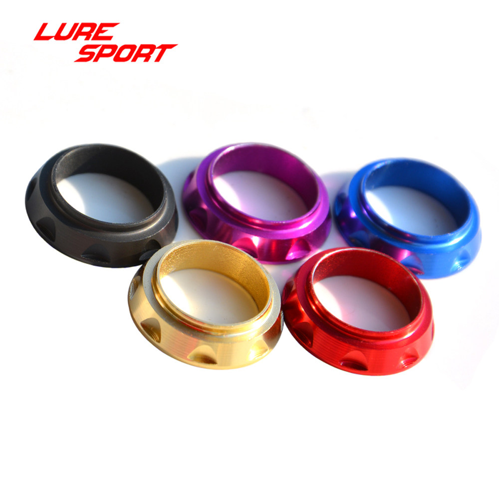 波腾装饰铝圈FUJI富士DPS轮座配件路亚竿带凹槽铝口封鱼竿DIY配件