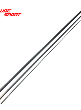 波腾旅行碳素路亚竿胚2.35米3节插接素材收缩长84.5cm鱼竿DIY配件