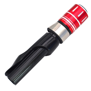 波腾路亚竿直柄轮座VSS 海竿矶竿筏竿轮座黑金金属帽 DIY鱼竿配件