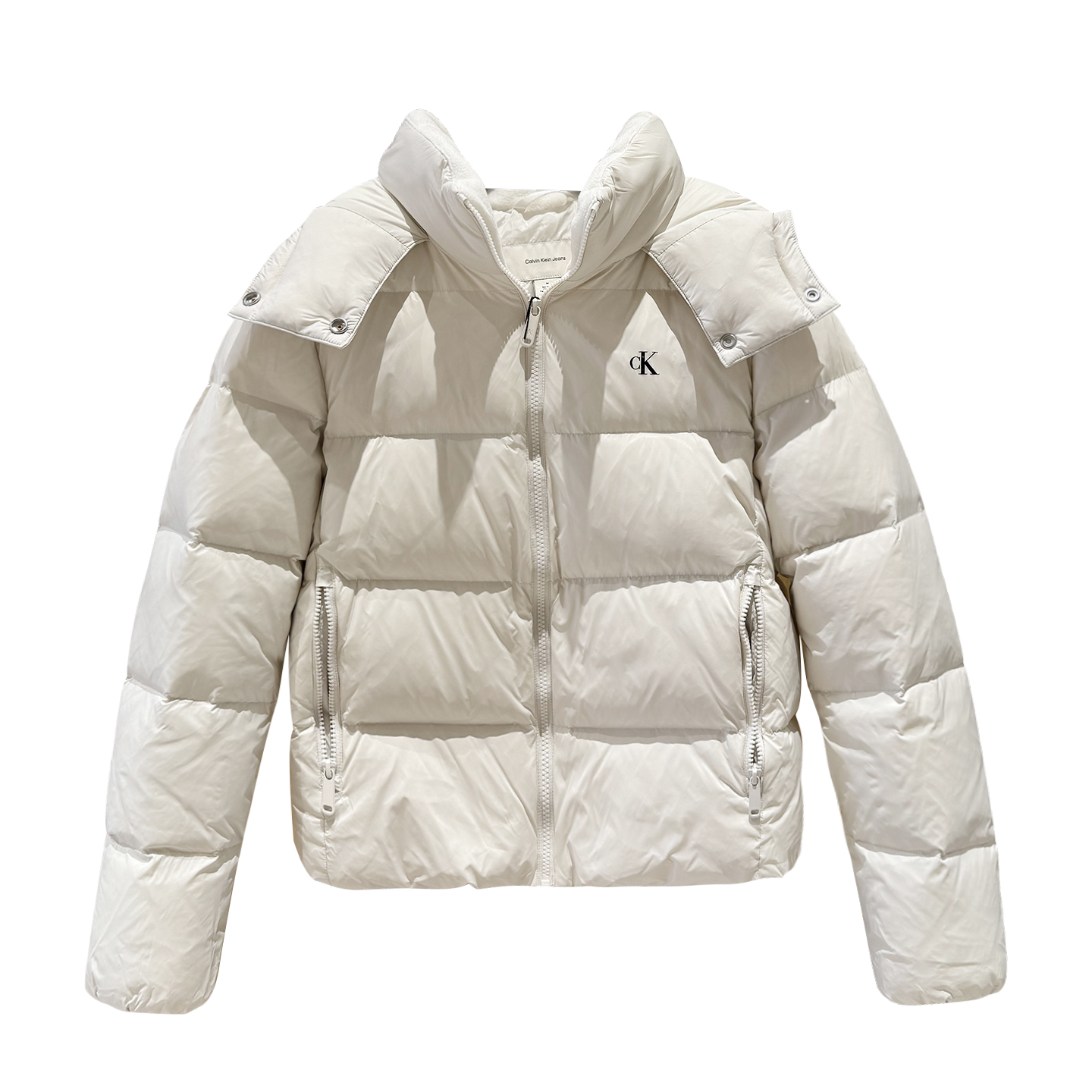 CK Jeans国内代购2025年秋冬新款女士羽绒服47D580G