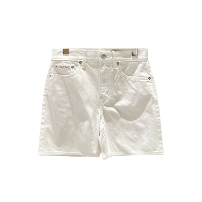 CKJeans 国内正品代购25年早秋新款女士牛仔短裤47B976G