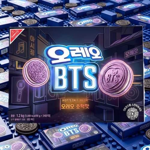 OREOBTS限量版奥利澳夹心饼干