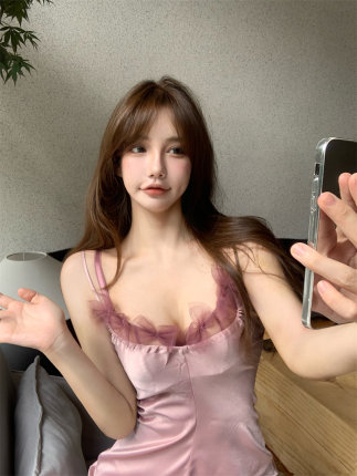 MissAP显白紫色花瓣夏季文胸性感上托大胸显瘦薄款内衣文胸一套
