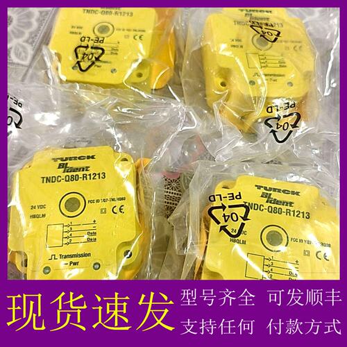 议价图尔克 RFID读写头 TNDC-Q80-R1213 ，实物