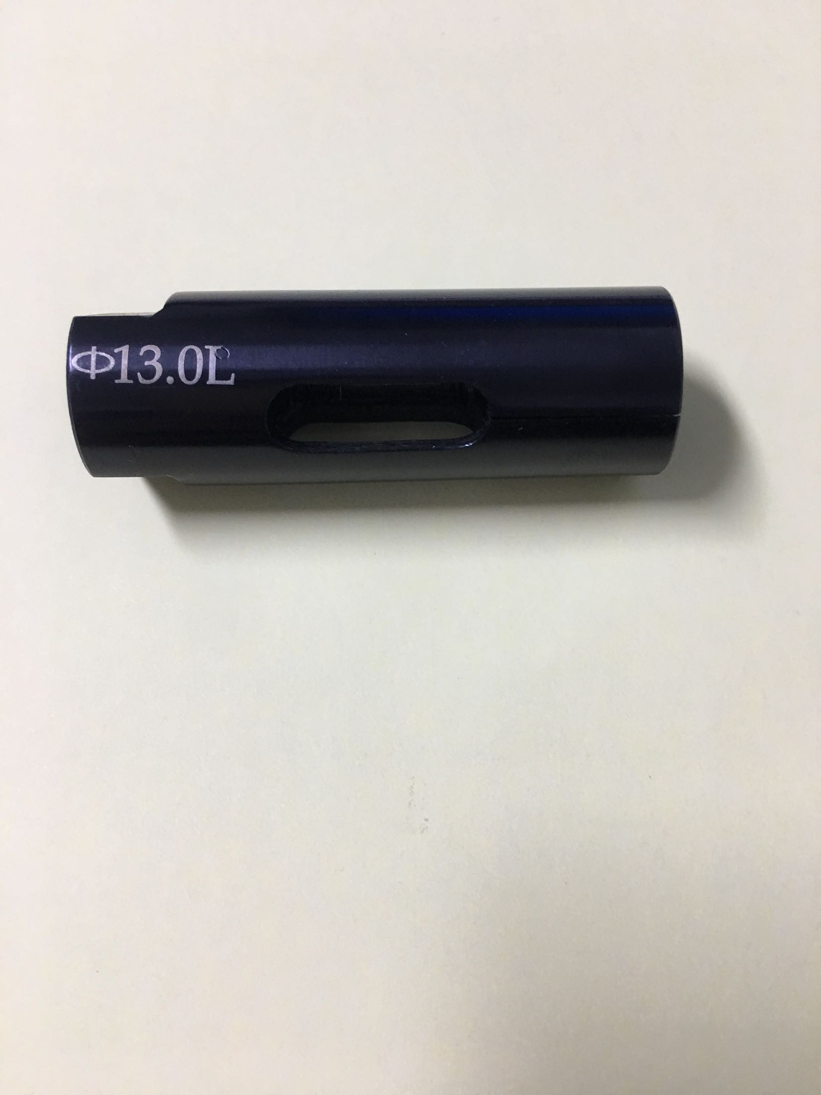 中意，镨罗30型送料机料夹，全长70mm.M17*1.0左牙和右牙