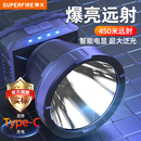 神火头灯强光充电超亮头戴式 照明感应续航超长锂电钓鱼专用手电筒