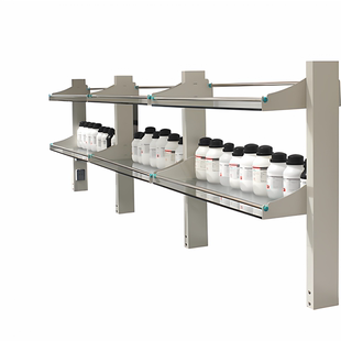 实验室试剂架钢玻铝玻PP化验室工作台实验桌食品检测桌面置物架子