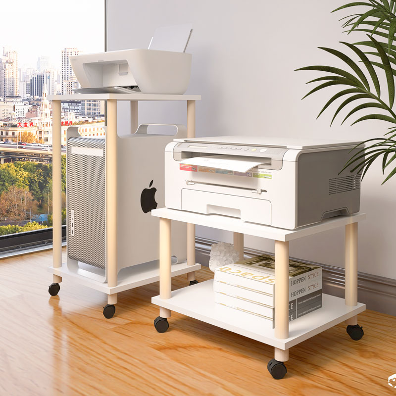 打印机置物架可移动多层收纳架