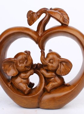 树脂工艺品中国风红木家居摆件办公桌餐桌客厅书房装饰厂家