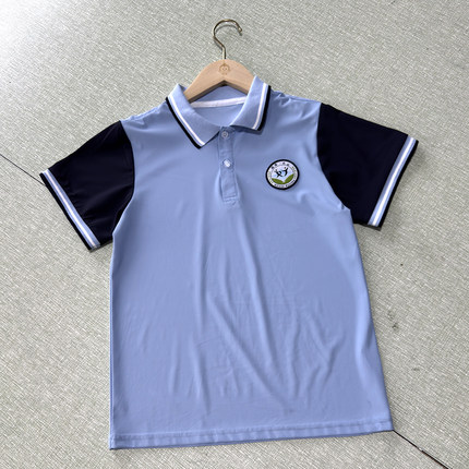乳山小学冰丝校服上衣夏季短袖