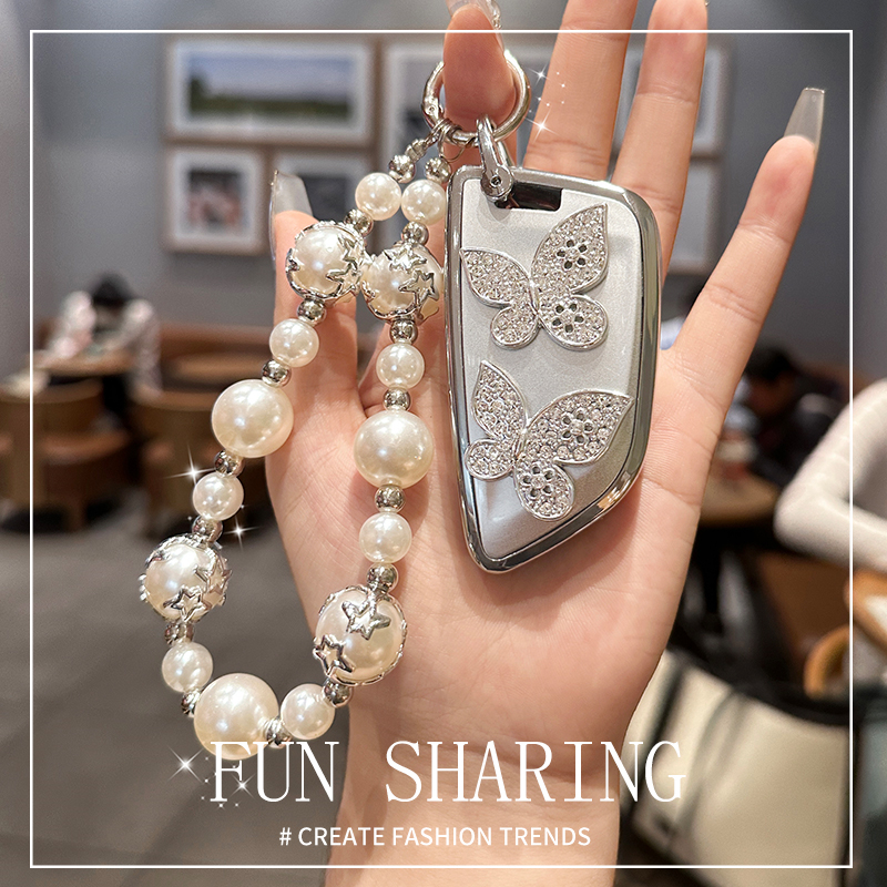 适用宝马新3系钥匙套女6系gt刀锋款330li高级感ix3车320li壳325扣