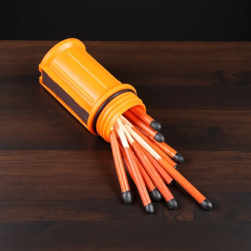 加强款升级户外防风防水火柴野营点火应急生存用品应急装备点火柴