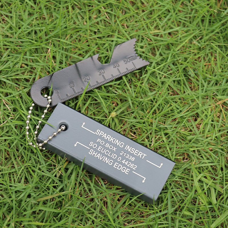 户外打火石高纯度老式火镰点火棒燧石多功能野外火柴荒野生存装备