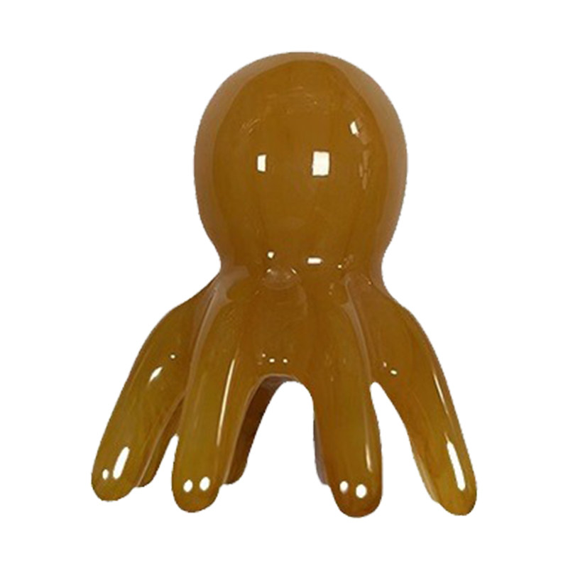 蜜蜡小章鱼按摩梳面部眼周按摩疏通经络舒缓疲劳多色便携刮痧刷梳