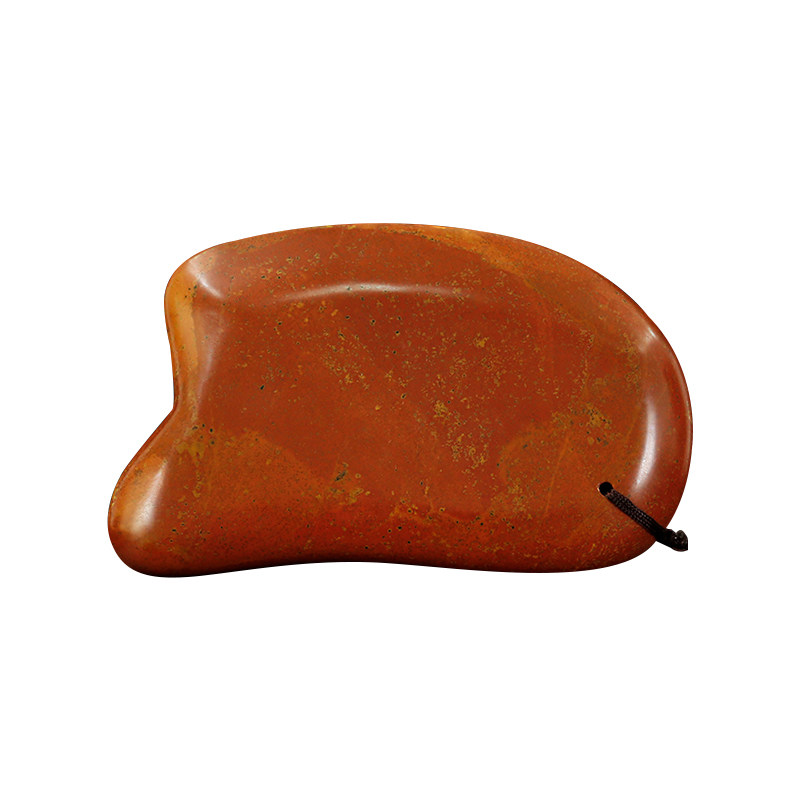 红砭石刮痧板加厚多款放松头部面部足部四肢疏通经络大号按摩刮片