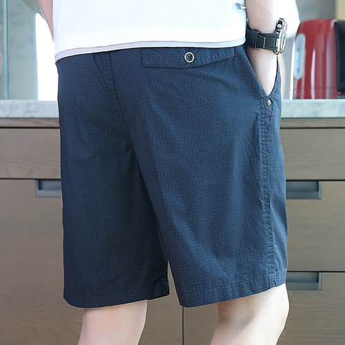 2026新款纯棉休闲短裤男士夏季薄款外穿五分裤中年5分中裤男款