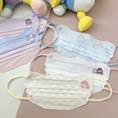 赵露思同款 口罩小香风可爱显脸小女高颜值一次性卡通女孩透气印花