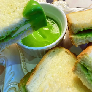 斑斓酱原料斑斓粉烘焙香兰叶粉冻奶茶网红椰汁糕商用糖浆凉虾熊猫