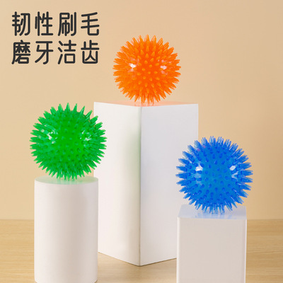 小狗玩具球弹力发声球咬不烂