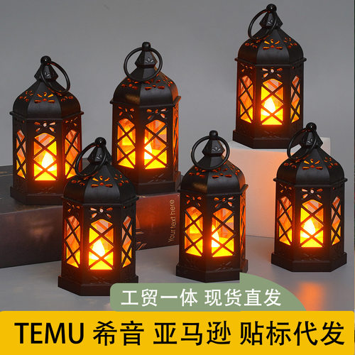 爆款复古电子蜡烛灯创意发光