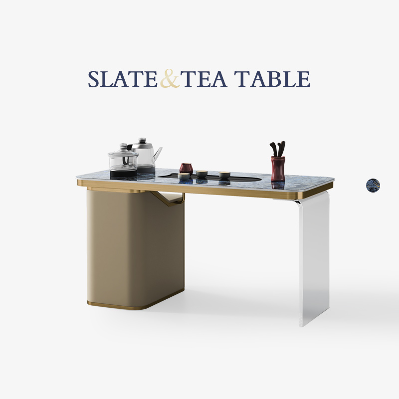 岩板茶桌轻奢现代高级感阳台茶台
