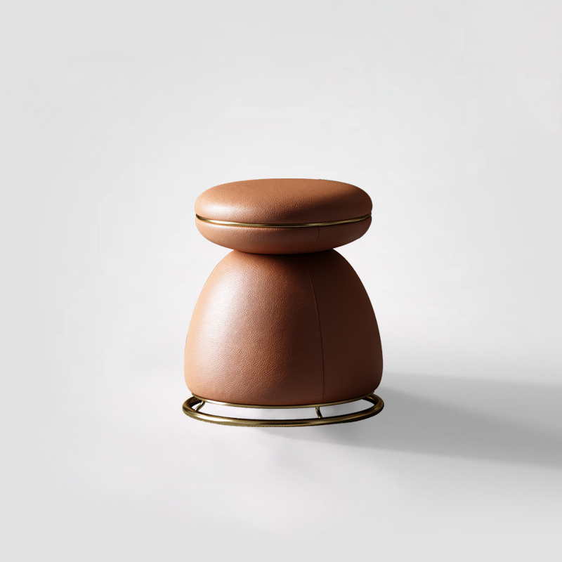 客人椅高端轻奢真皮超纤摩贝尔