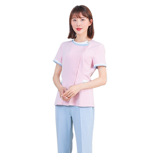 多恩秋冬美容师工作服女高端美容院医美时尚牙科护士服分体套装