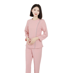 多恩护士服女款长袖秋冬医护工作服分体美容师工作服女高端美容院