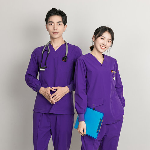 医美工作服 顺滑抗皱  四面弹 医院洗手衣