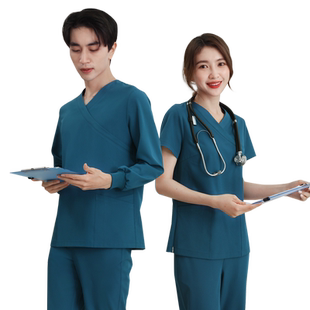 口腔医生工作服洗手衣护士服女刷手服分体2025秋长袖医护工作服