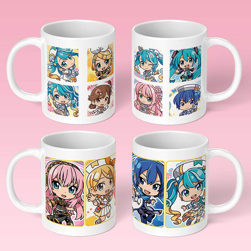 初音未来周边马克杯HatsuneMiku二次元水杯可爱陶瓷杯子