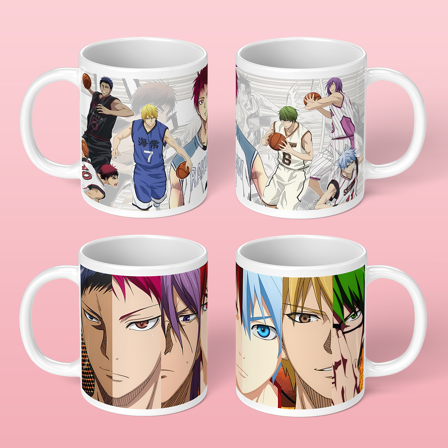 黑子的篮球周边马克杯水杯陶瓷杯子黑子哲也火神大我幻影篮球王